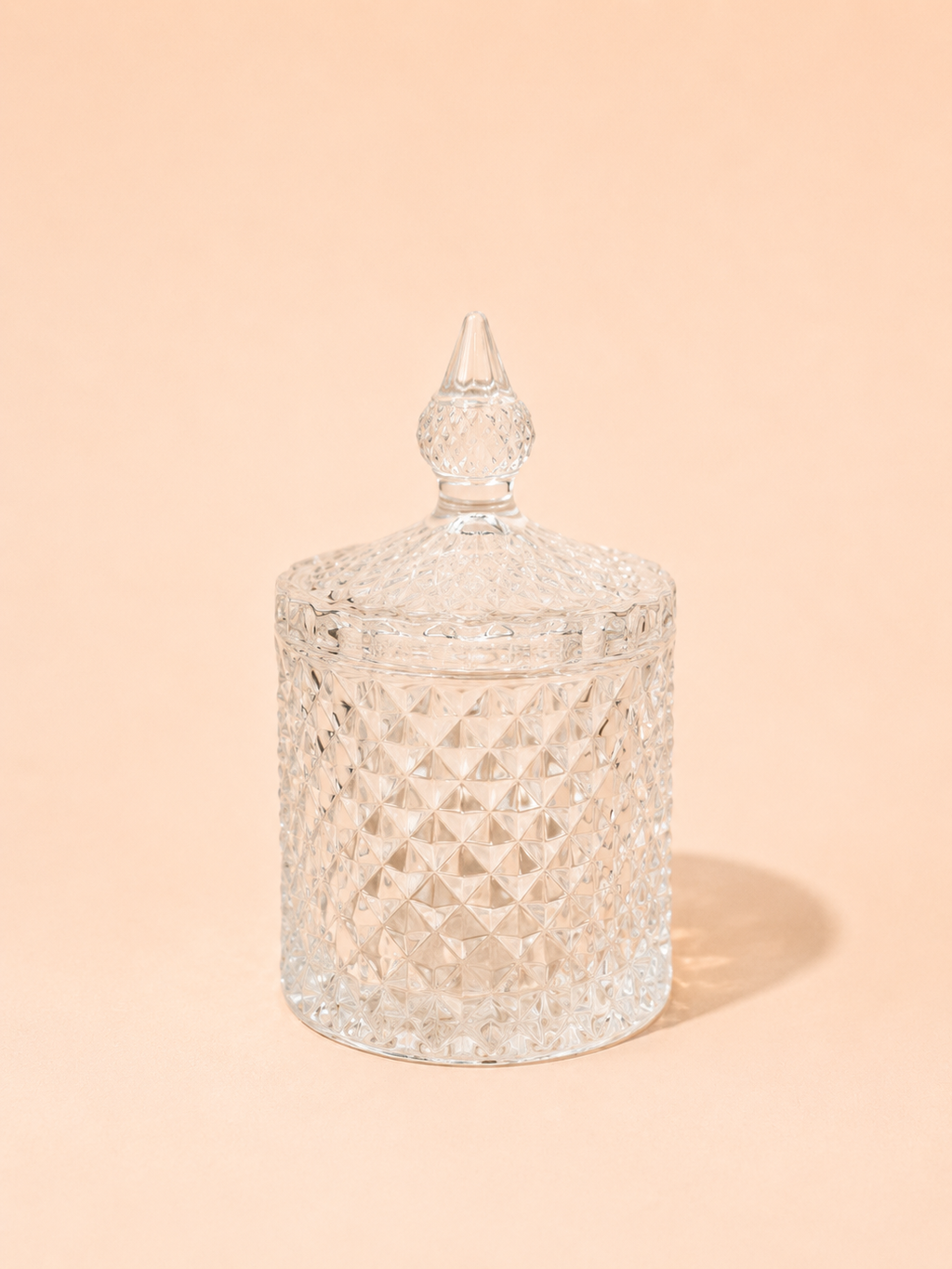 Geo Glass Candle- 230ml
