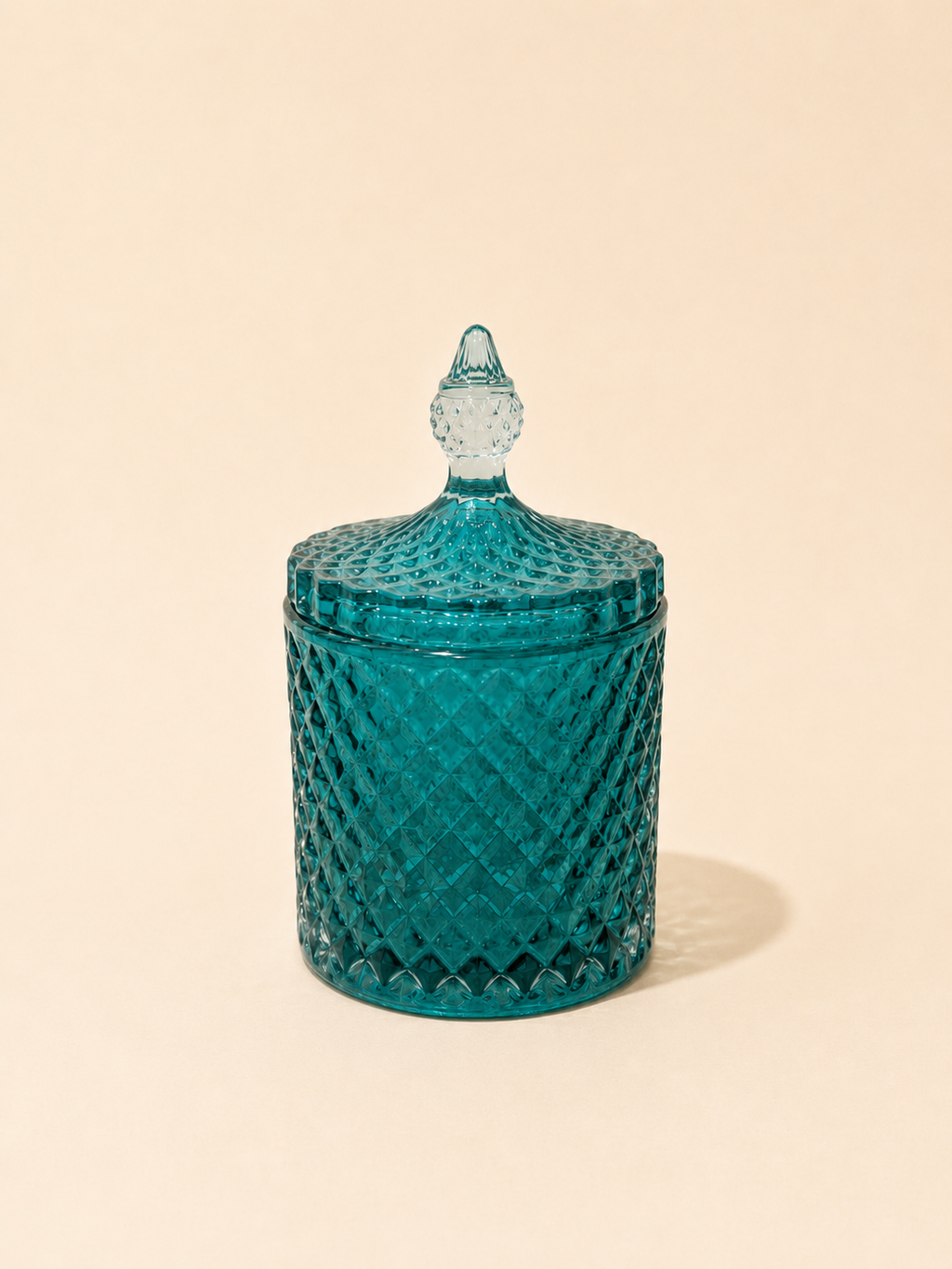 Geo Glass Candle - 450ml