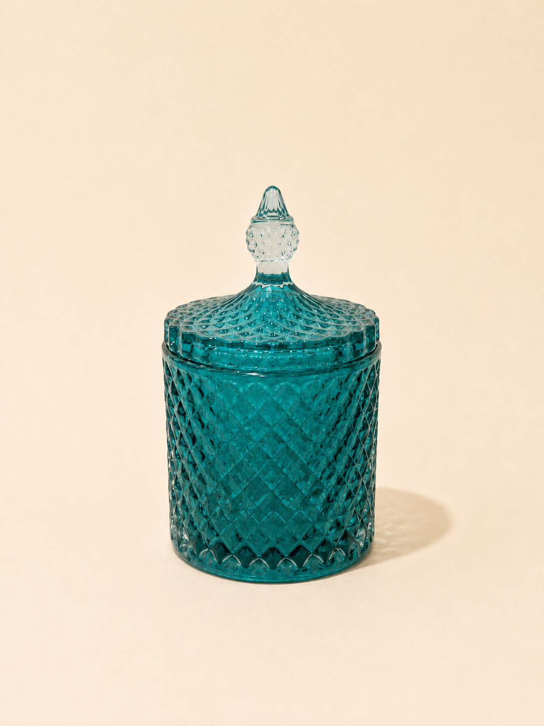 Geo Glass Candle - 450ml