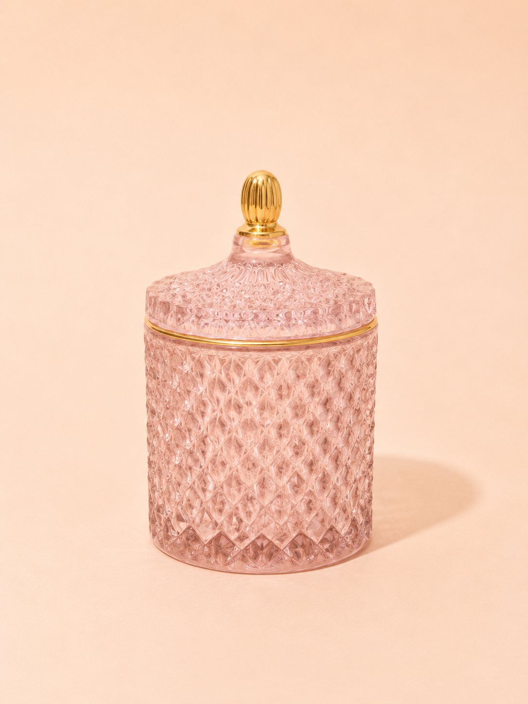 Geo Glass Candle- 230ml