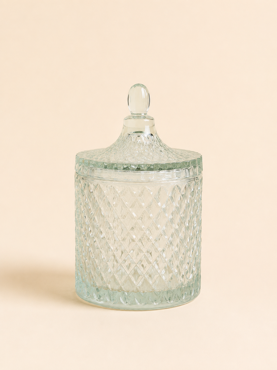 Geo Glass Candle - 450ml