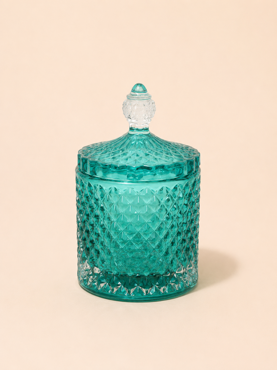 Geo Glass Candle- 230ml