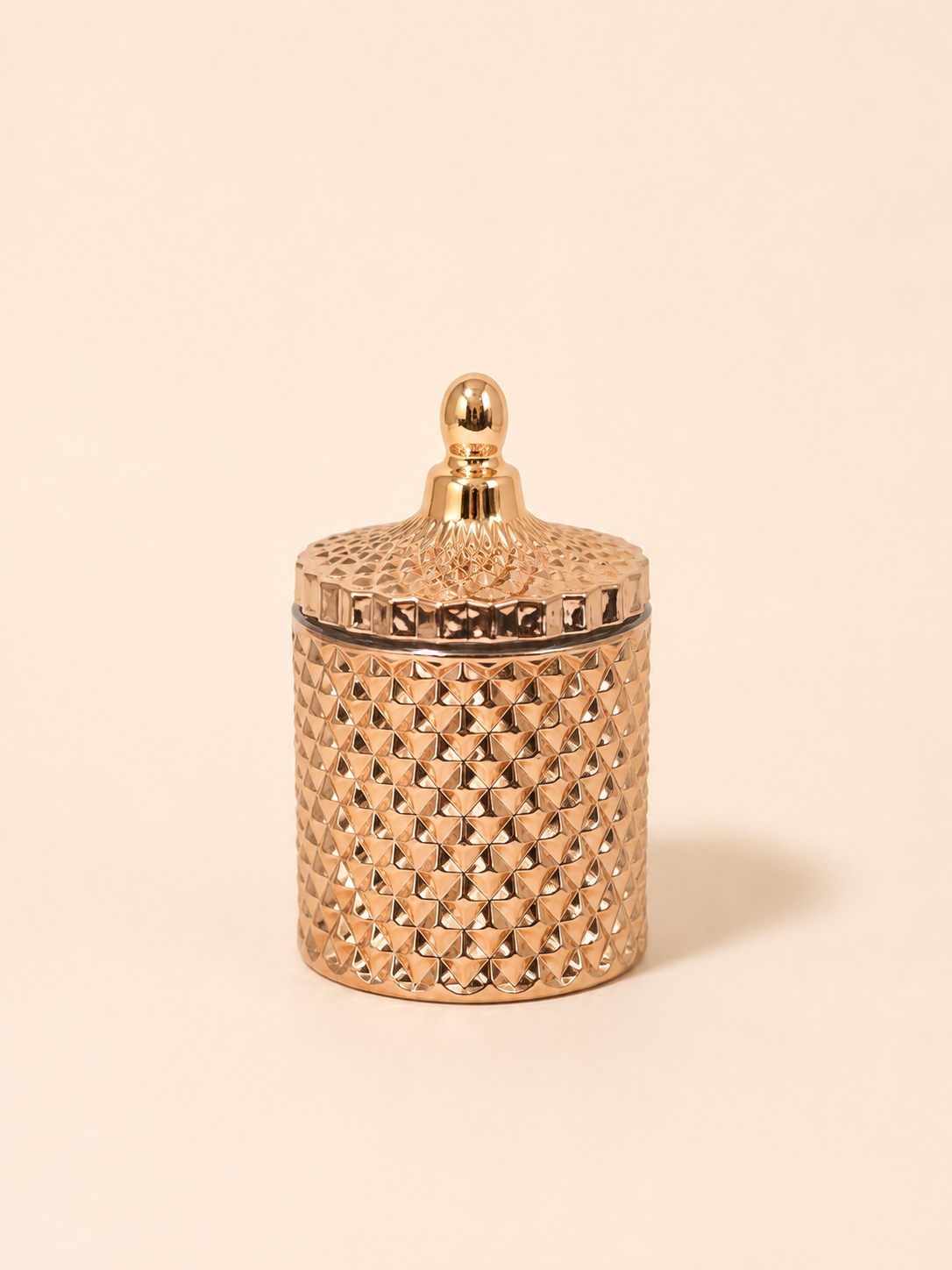 Geo Glass Candle- 230ml